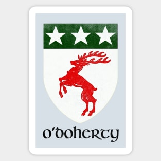 O'Doherty  / Vintage Style Crest Coat Of Arms Design Sticker